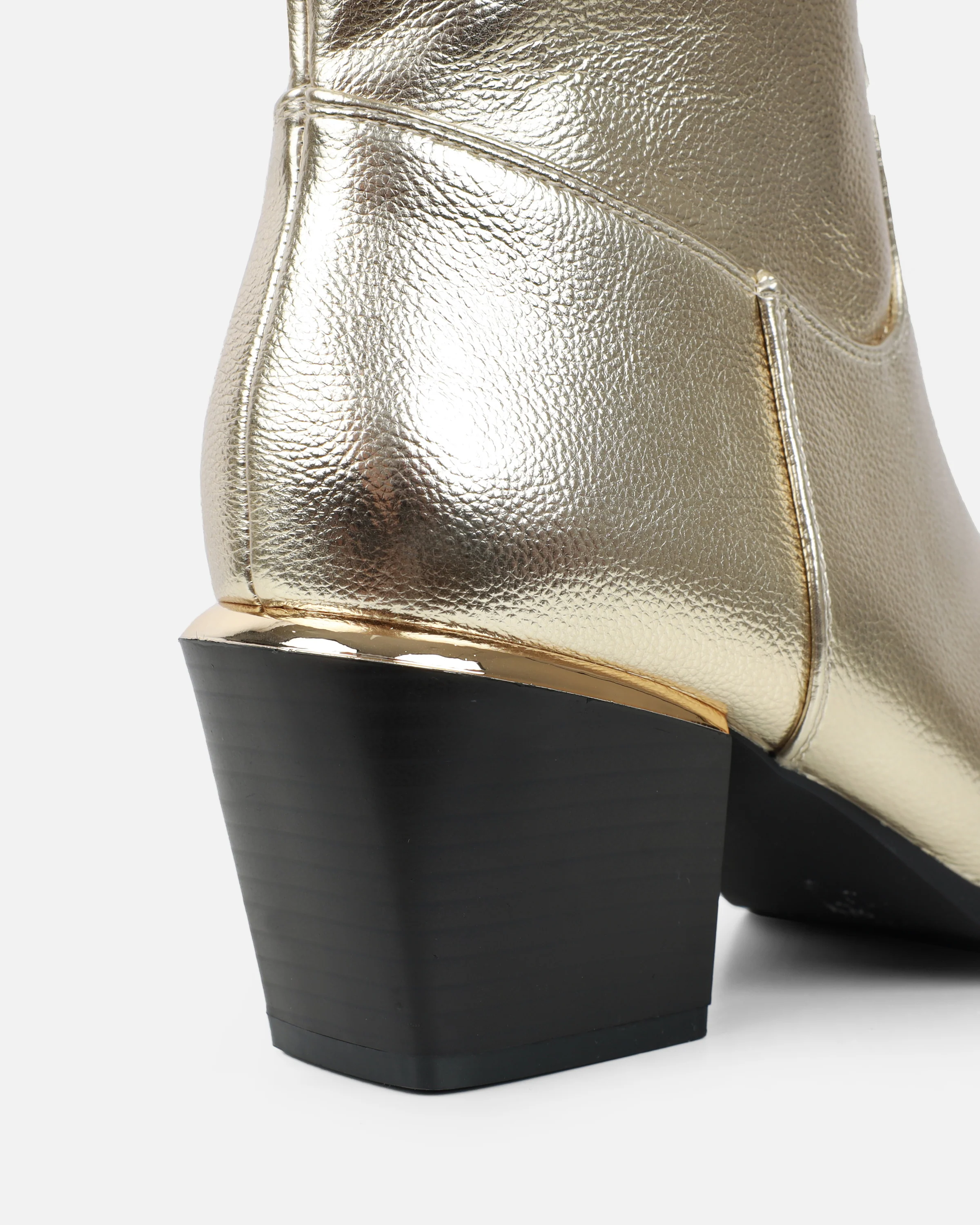 Maurice Gold Calf Western Boots - Image 3