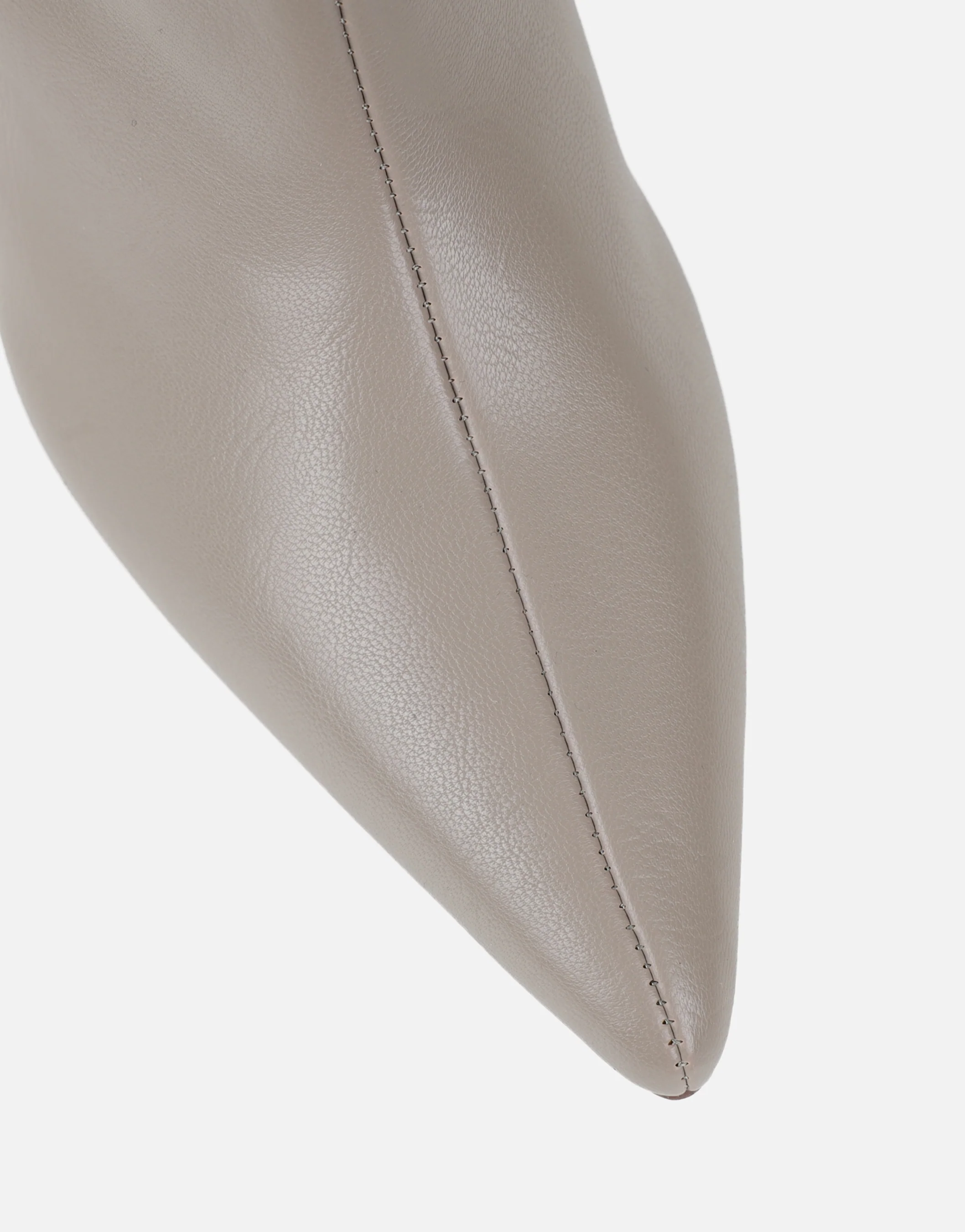 Miguel Mushroom Knee High Heeled Boots - Image 4