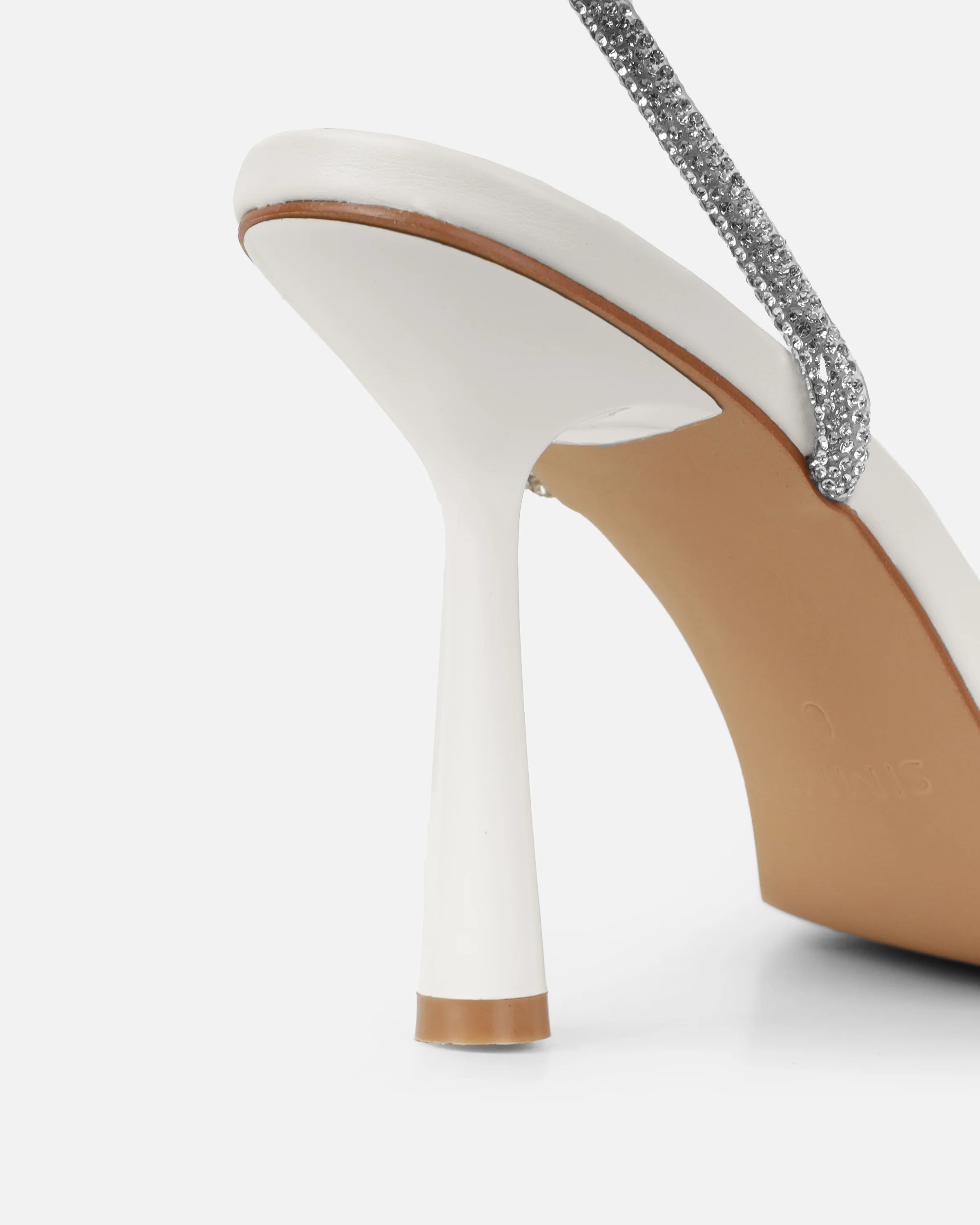 Mollie Stone Diamante Heeled Sandals - Image 3