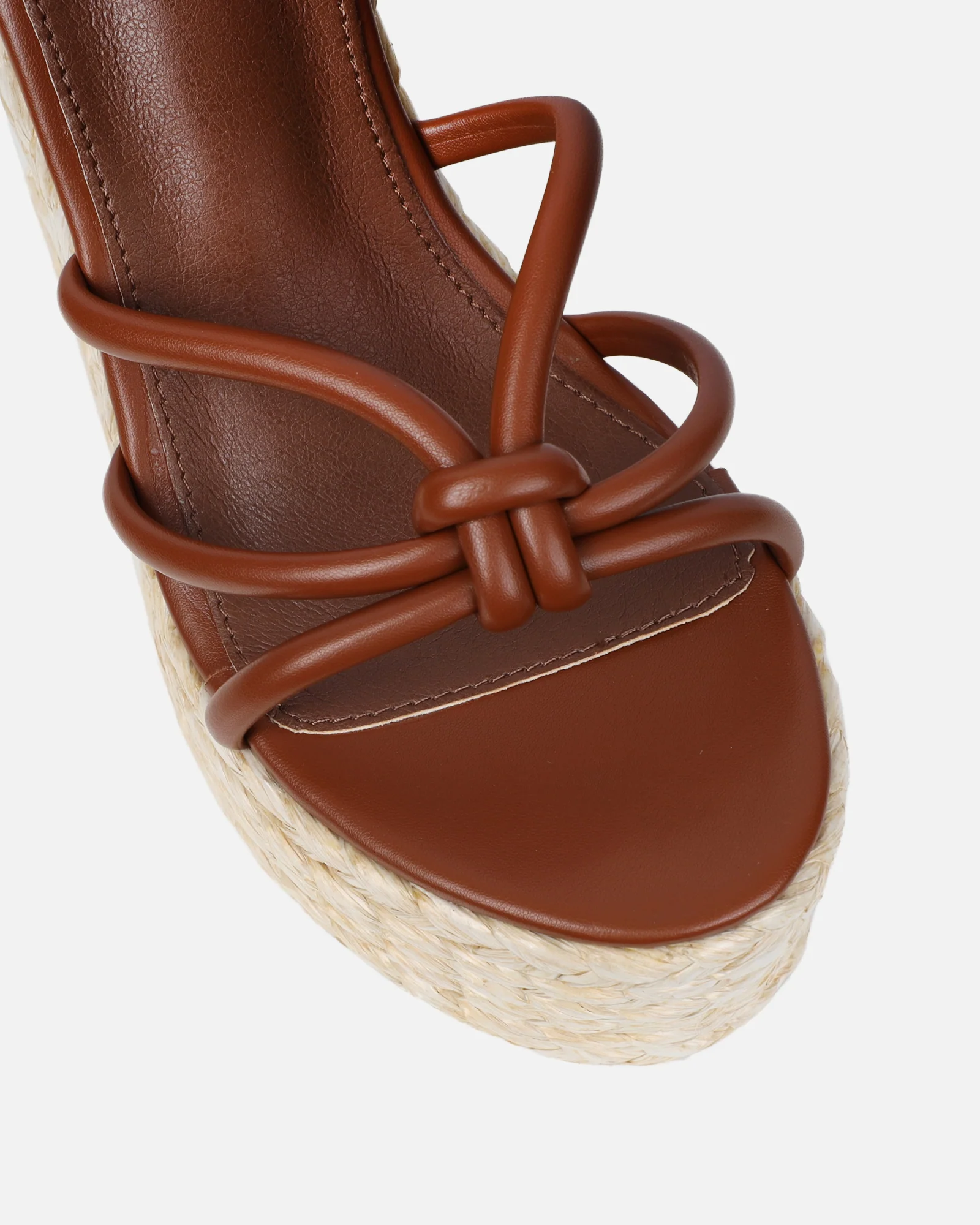 Monii Tan Espadrille Wedges - Image 4