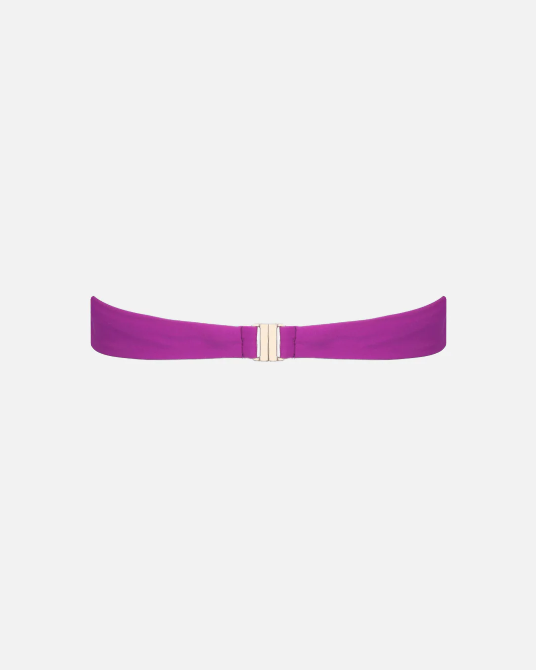 Muna Purple Bandeau Knot Detail Bikini Top - Image 4