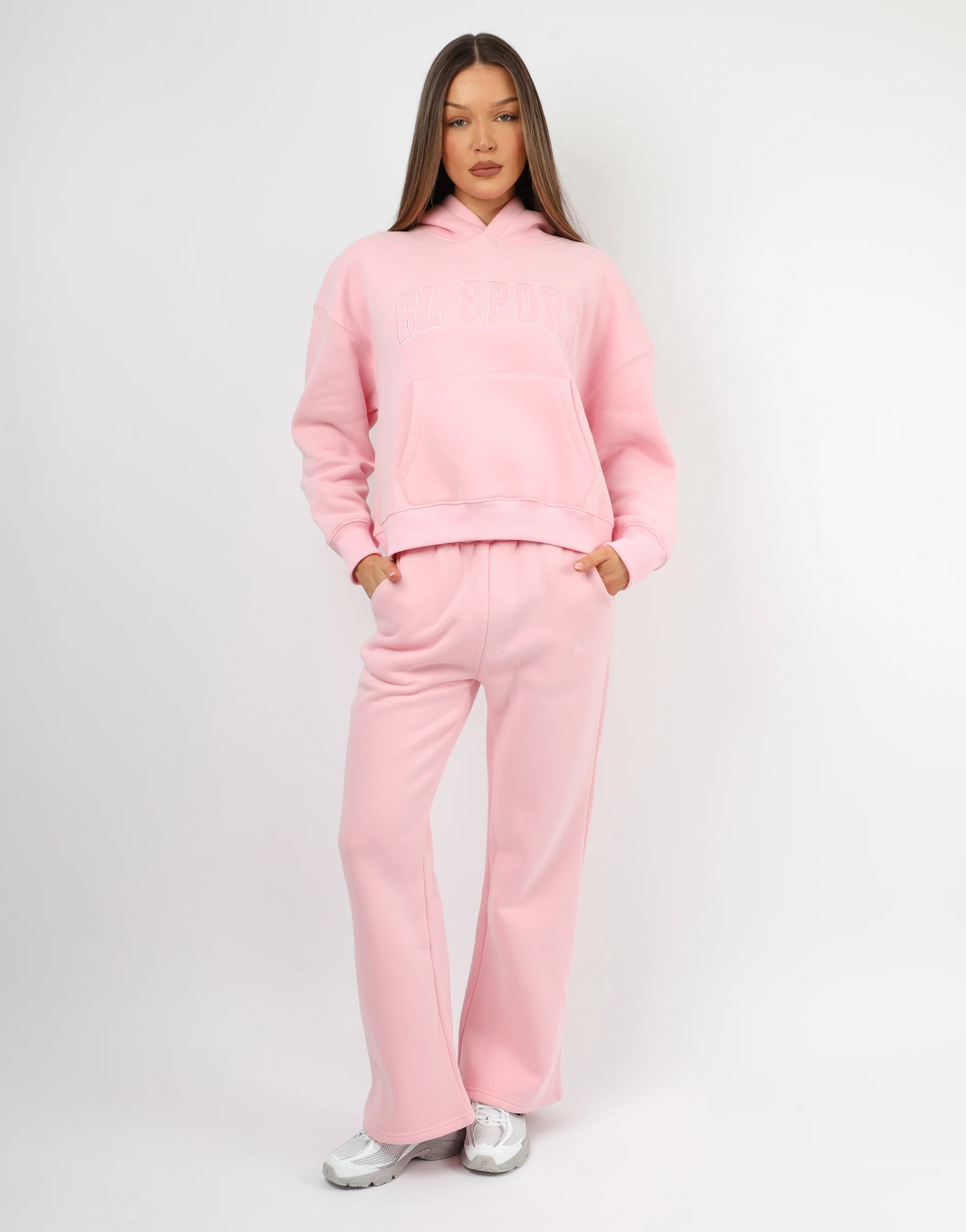 Mykonos Simmi Studios SL Sport Hoodie In Pink - Image 3