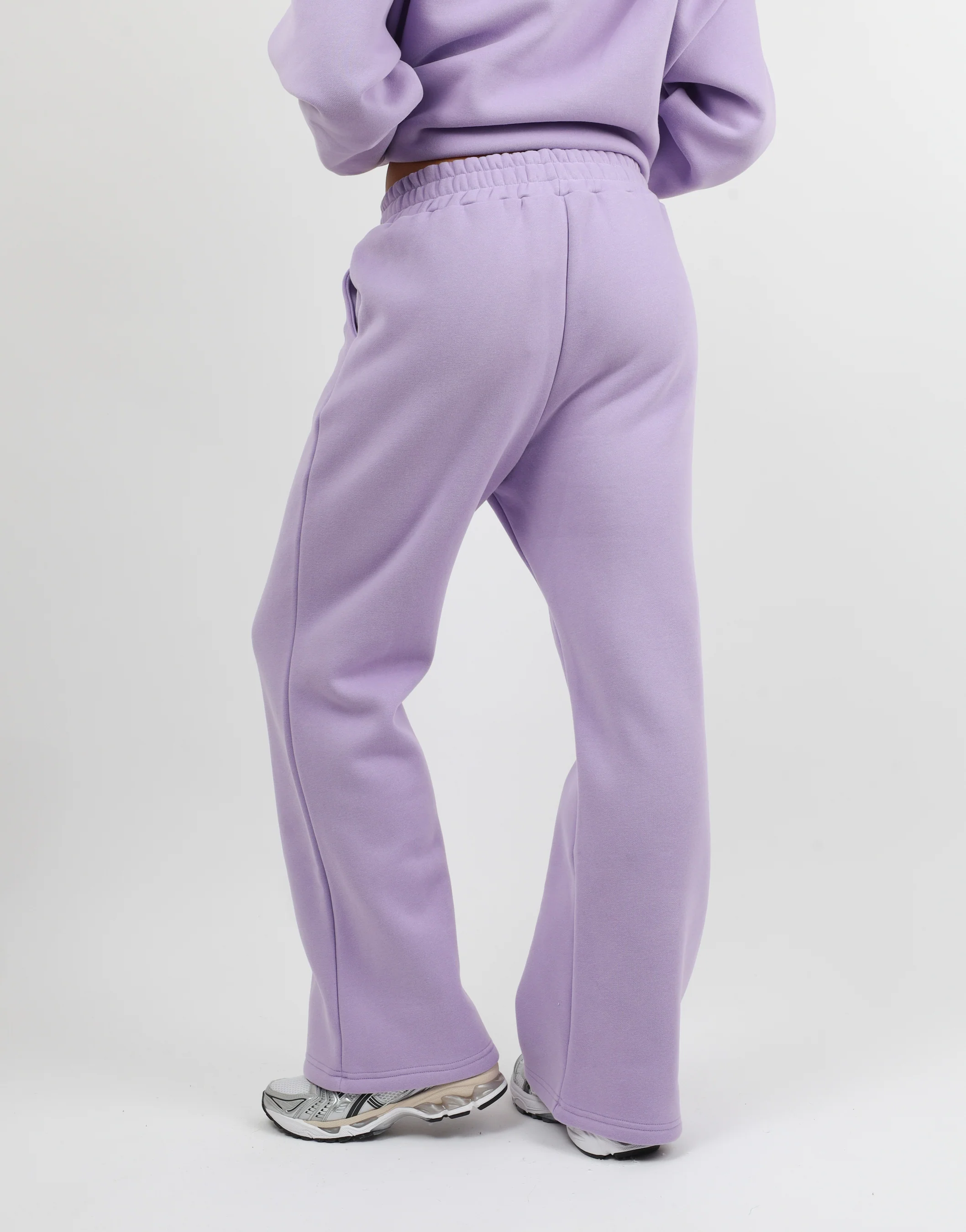 Myla Simmi Studios SL Sport Flared Joggers in Lilac - Image 5
