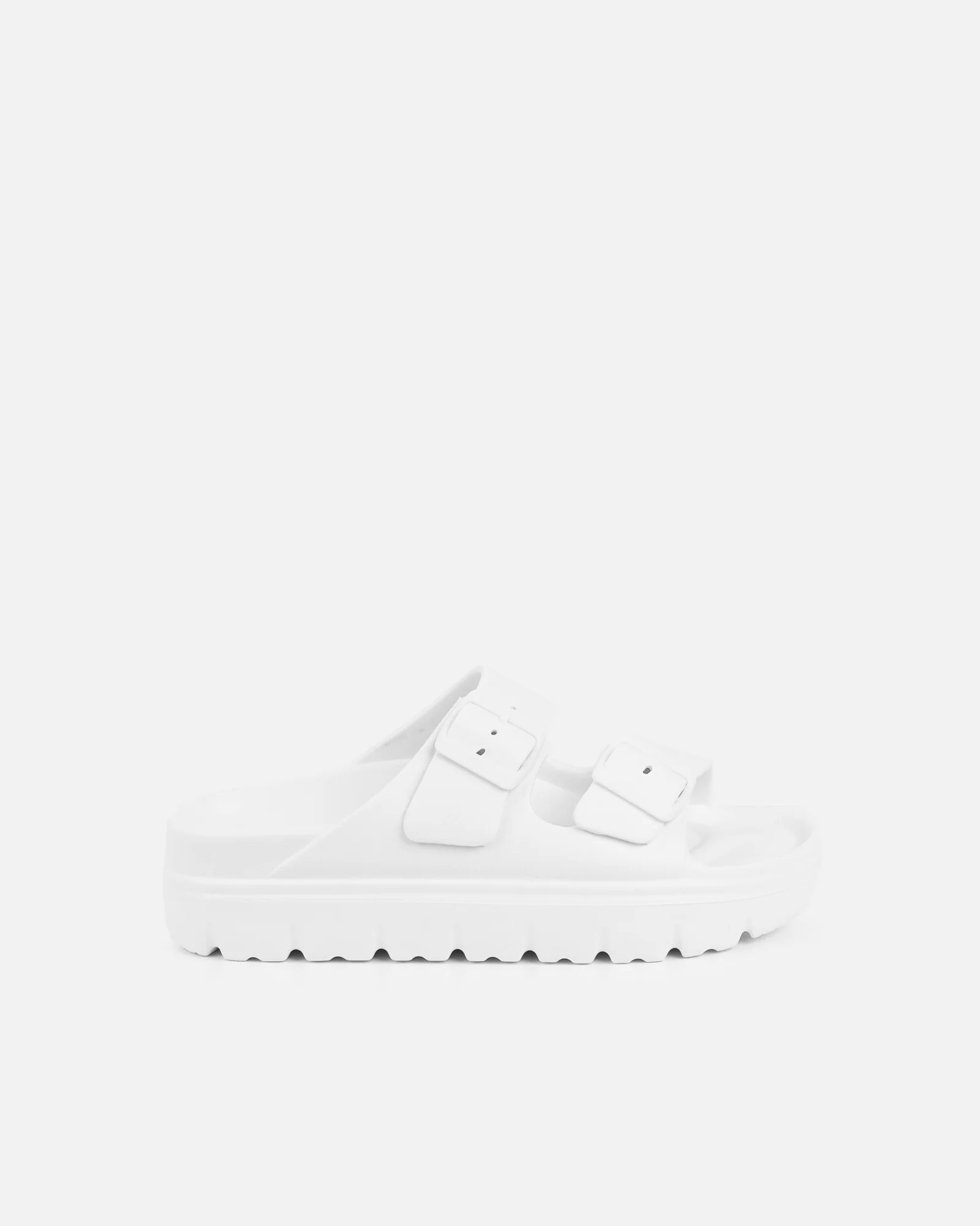Samantha White EVA Slip on Footbed Slides - Image 2