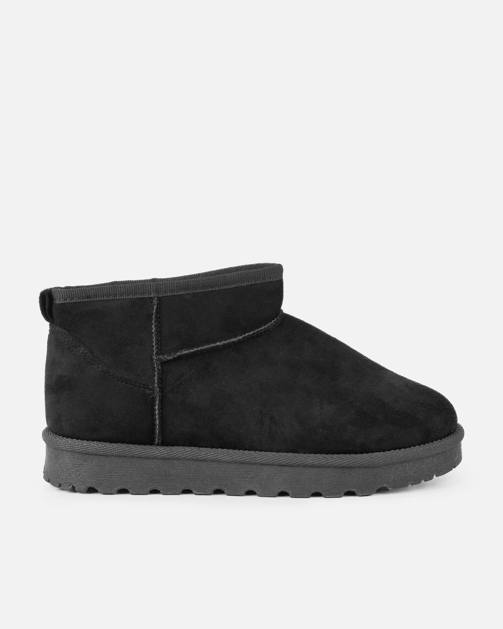 Oliver Black Faux Suede Mini Boots - Image 2
