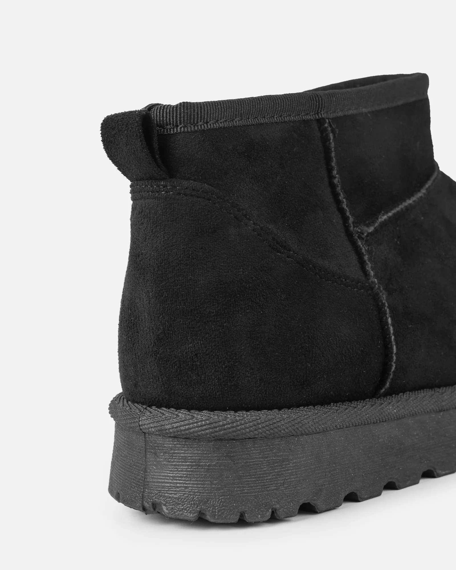 Oliver Black Faux Suede Mini Boots - Image 3