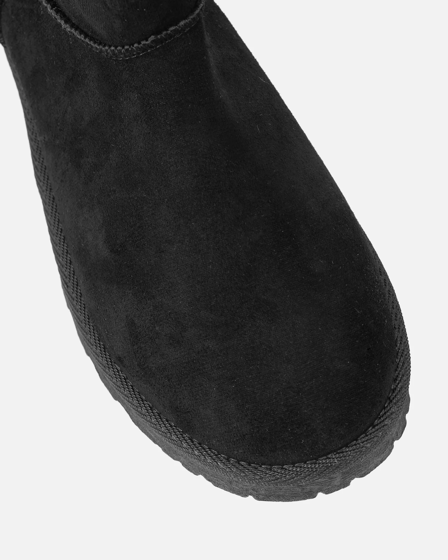 Oliver Black Faux Suede Mini Boots - Image 4