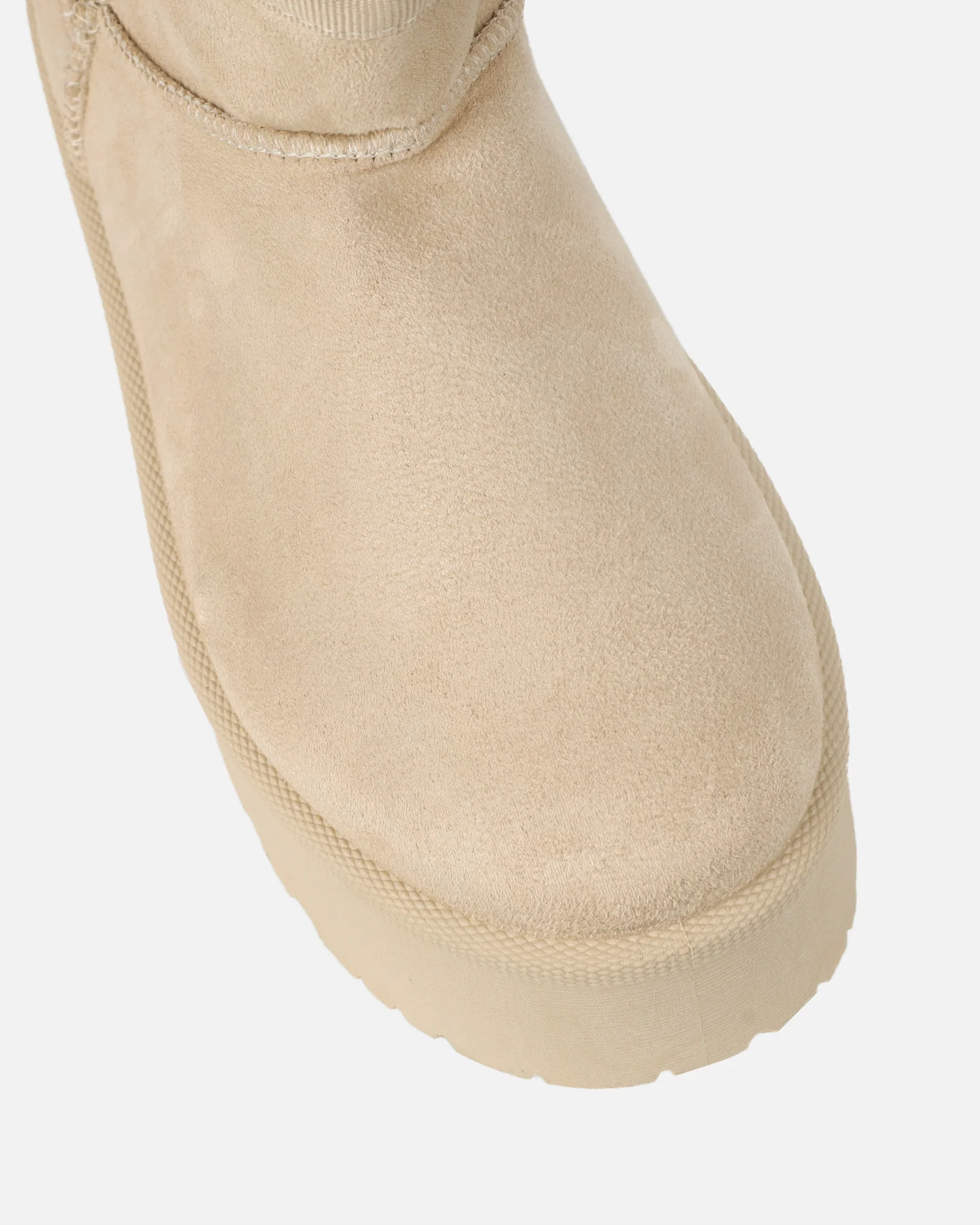 Olly Oat Faux Suede Platform Boots - Image 4