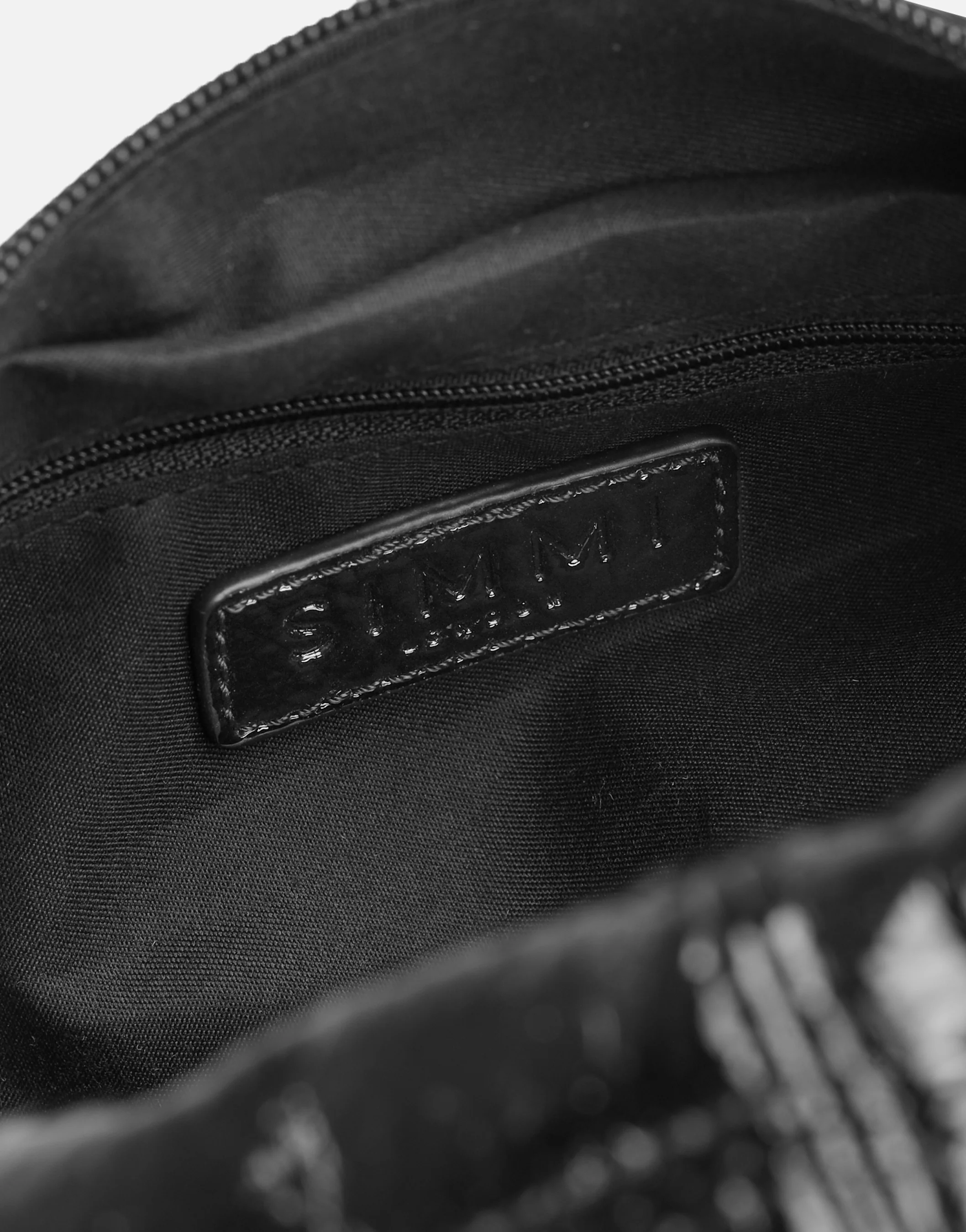Portia Black Soft Sculpt Handbag - Image 6