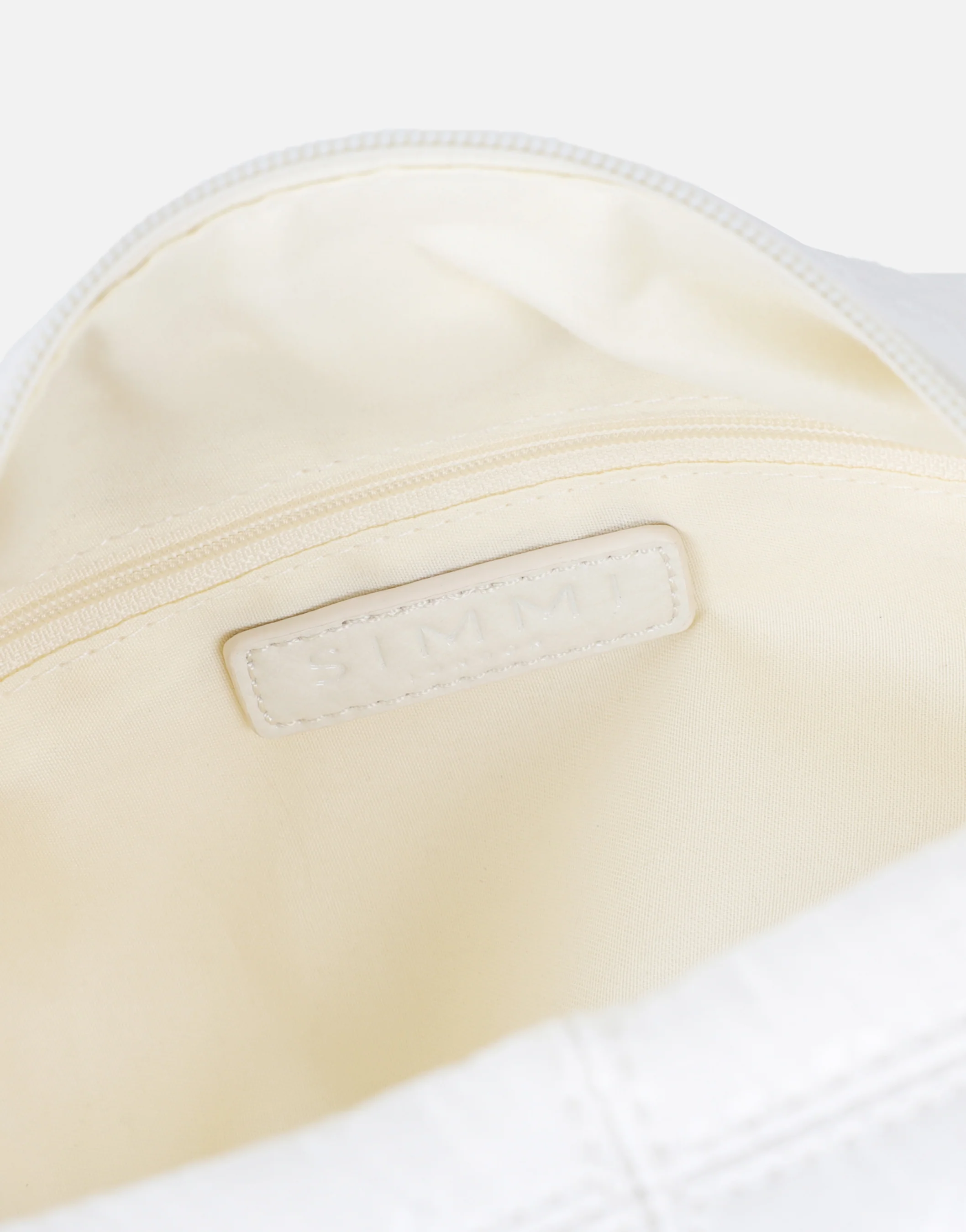 Portia Ivory Soft Sculpt Handbag - Image 6