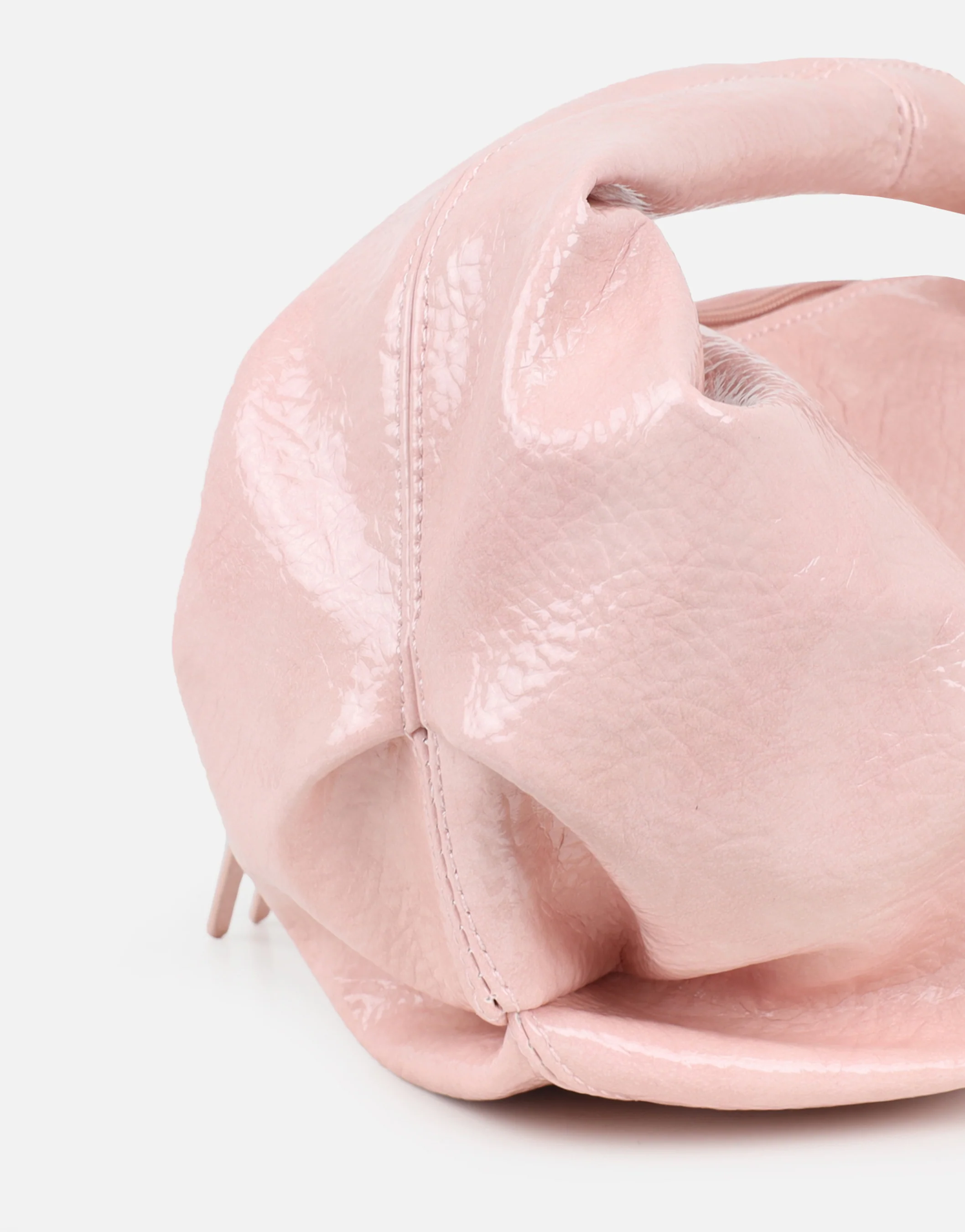 Portia Pink Soft Sculpt Handbag - Image 4