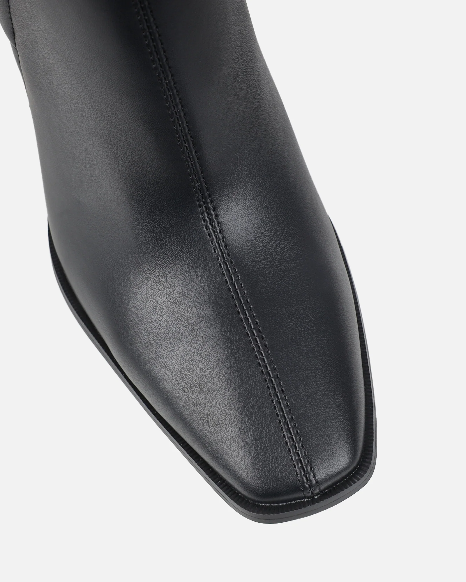 Ronald Black Block Heeled Ankle Boots - Image 4