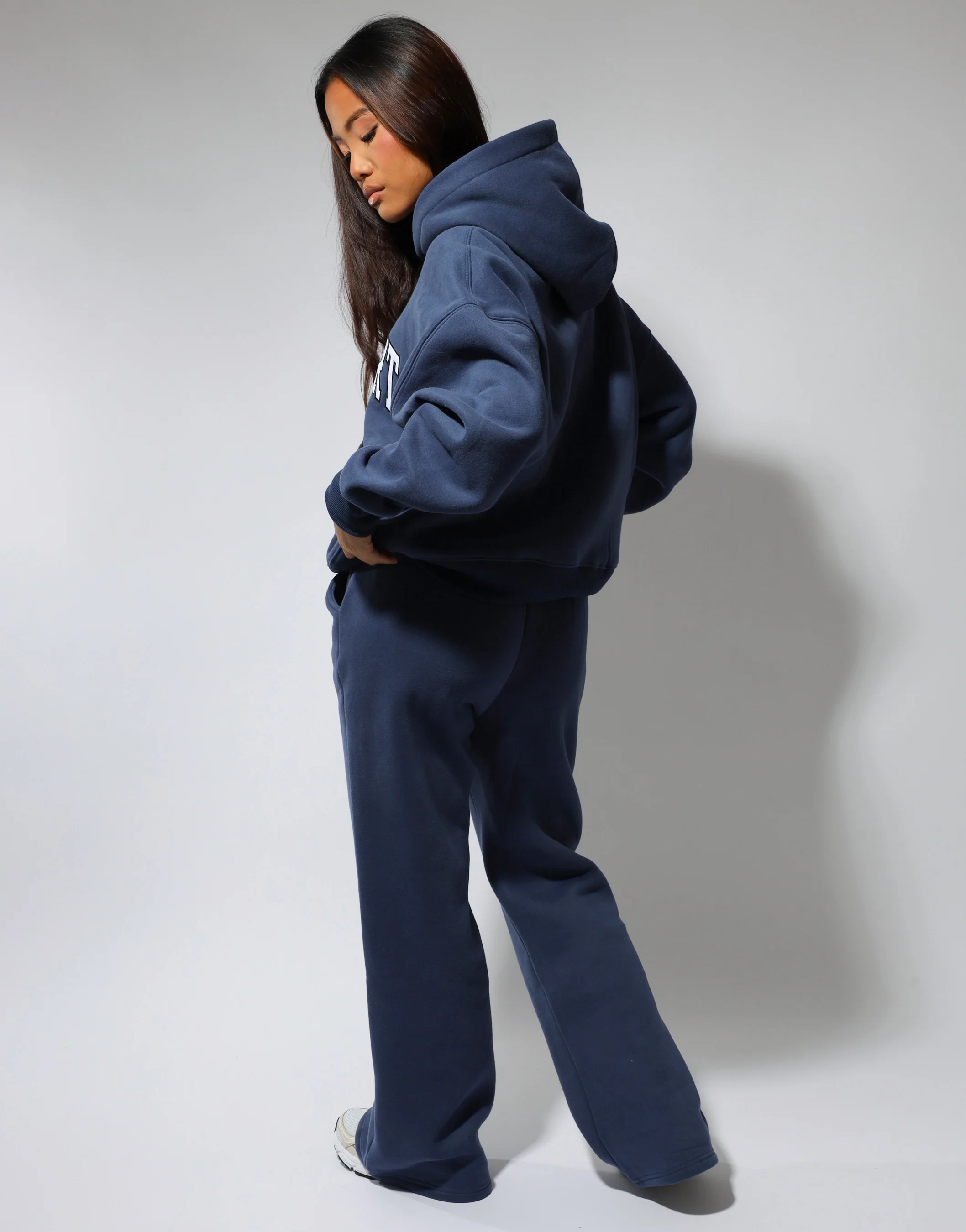 Maeve Simmi Studios SL Sport hoodie in vintage blue - Image 4
