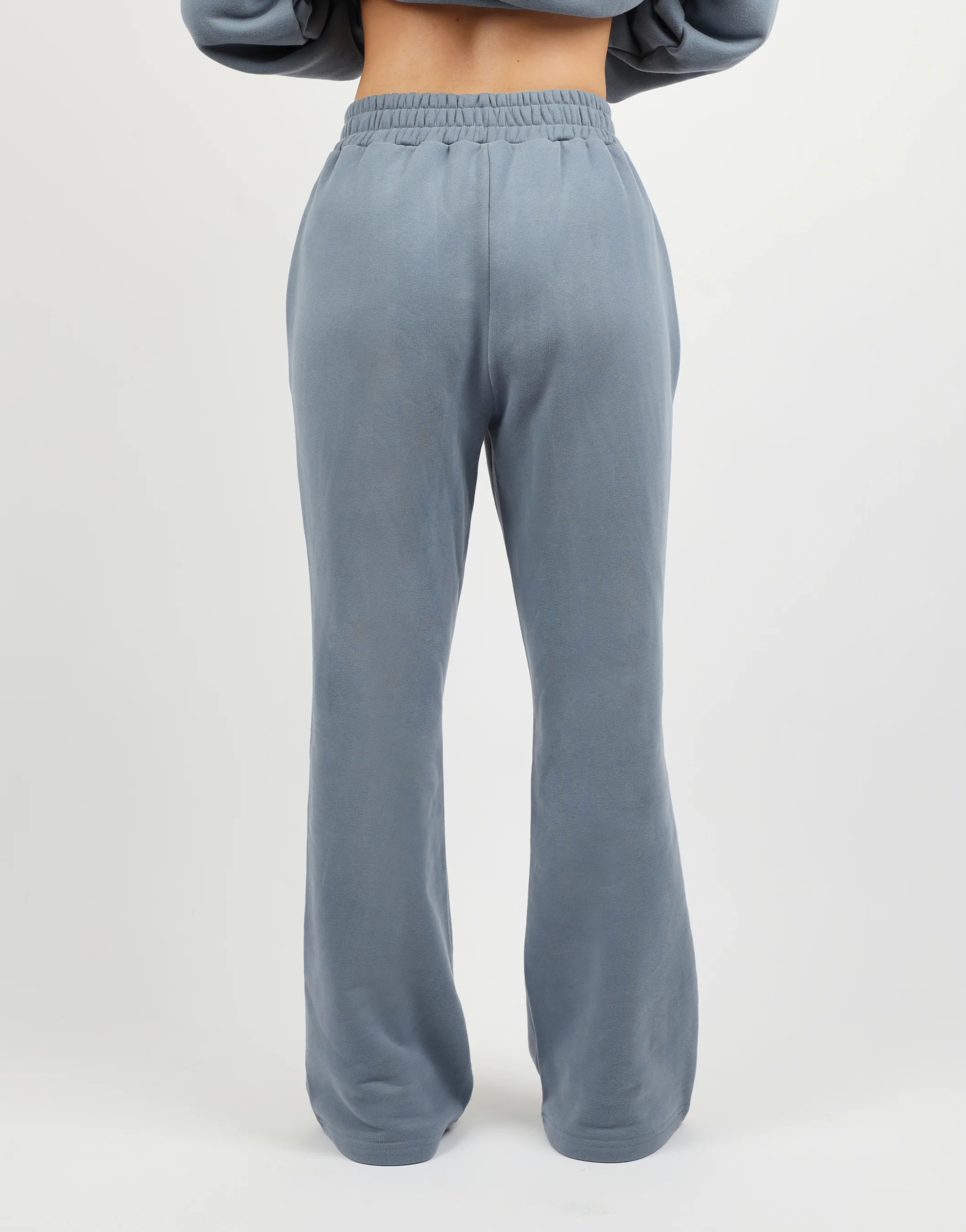 Sola Simmi Studios Embroidered Logo Joggers In Blue - Image 5