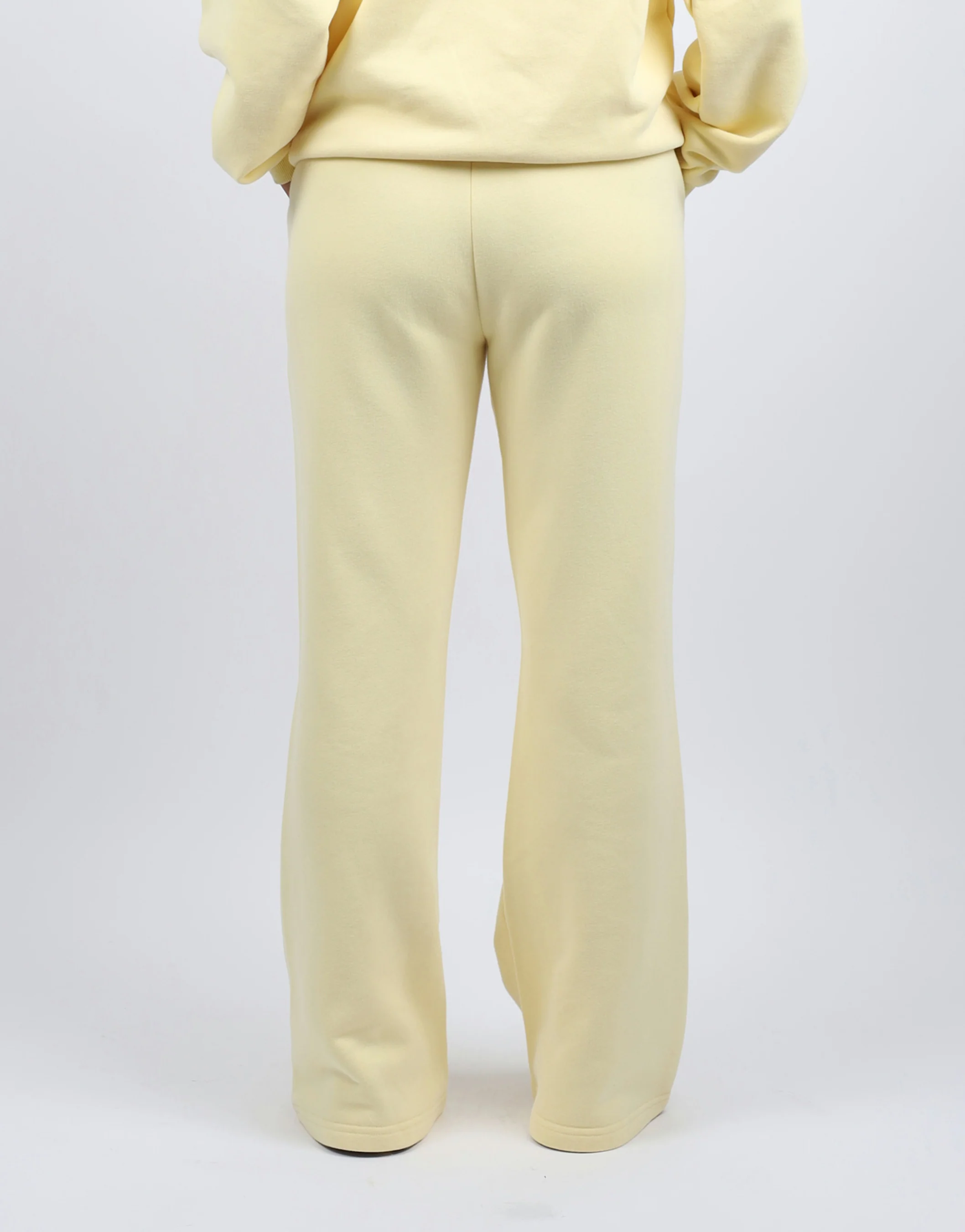 Sola Simmi Studios Embroidered Logo Joggers In Yellow - Image 4