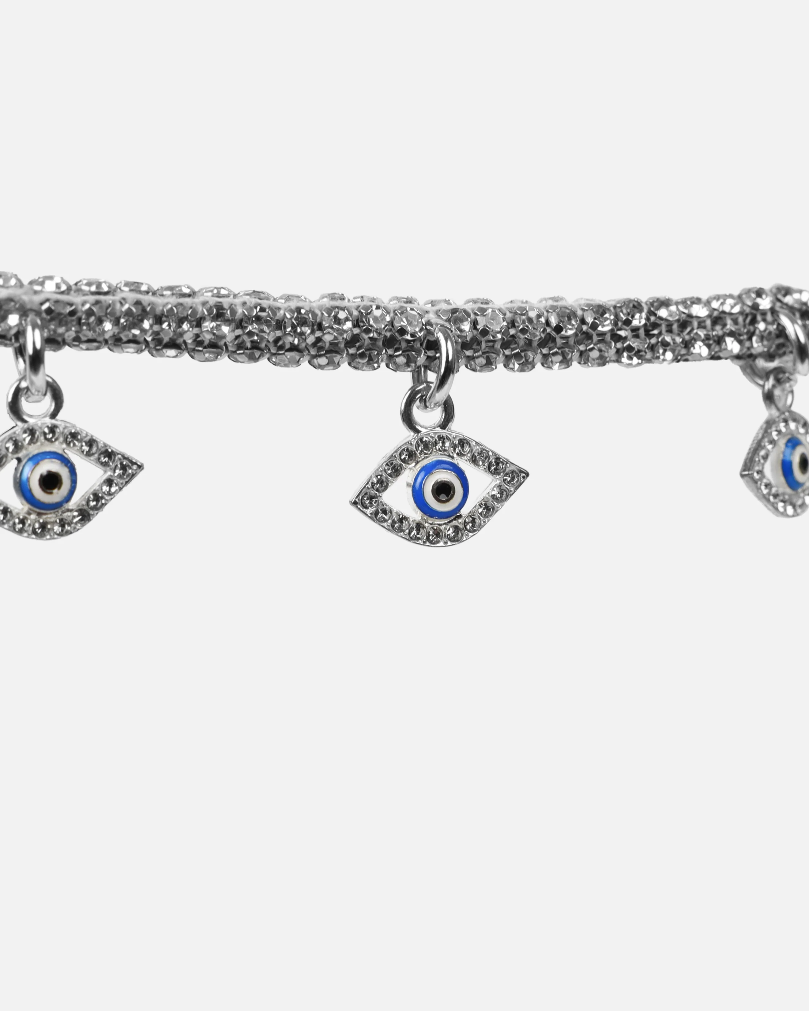 Spirit White Snake Evil Eye Anklet Stiletto Heels - Image 3