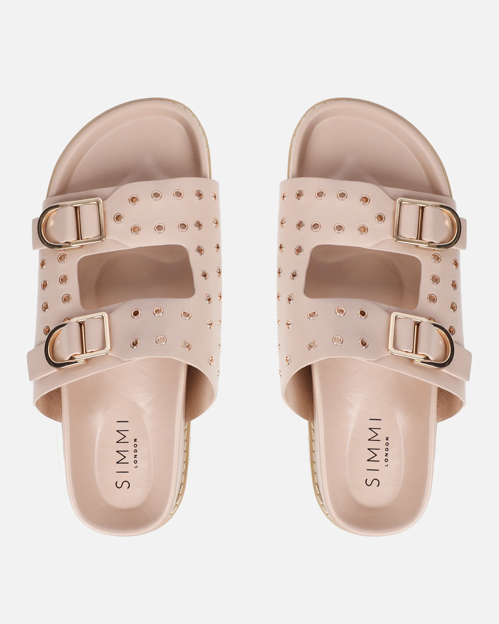 Tabi Nude Slider Sandals - Image 3
