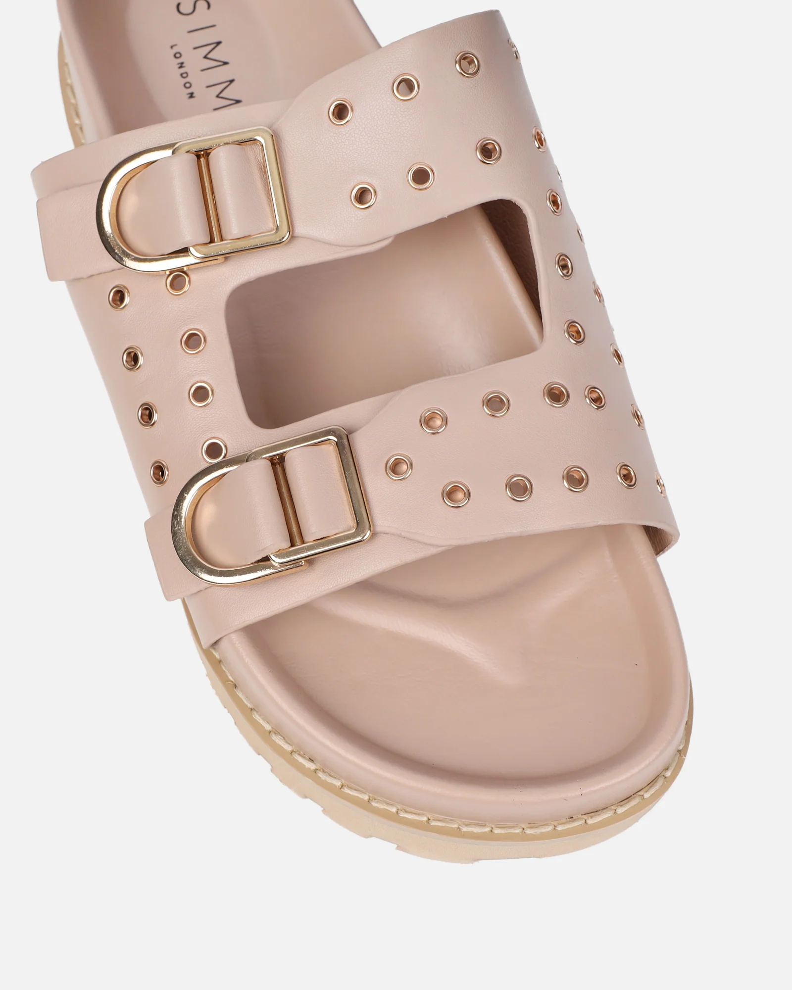 Tabi Nude Slider Sandals - Image 4