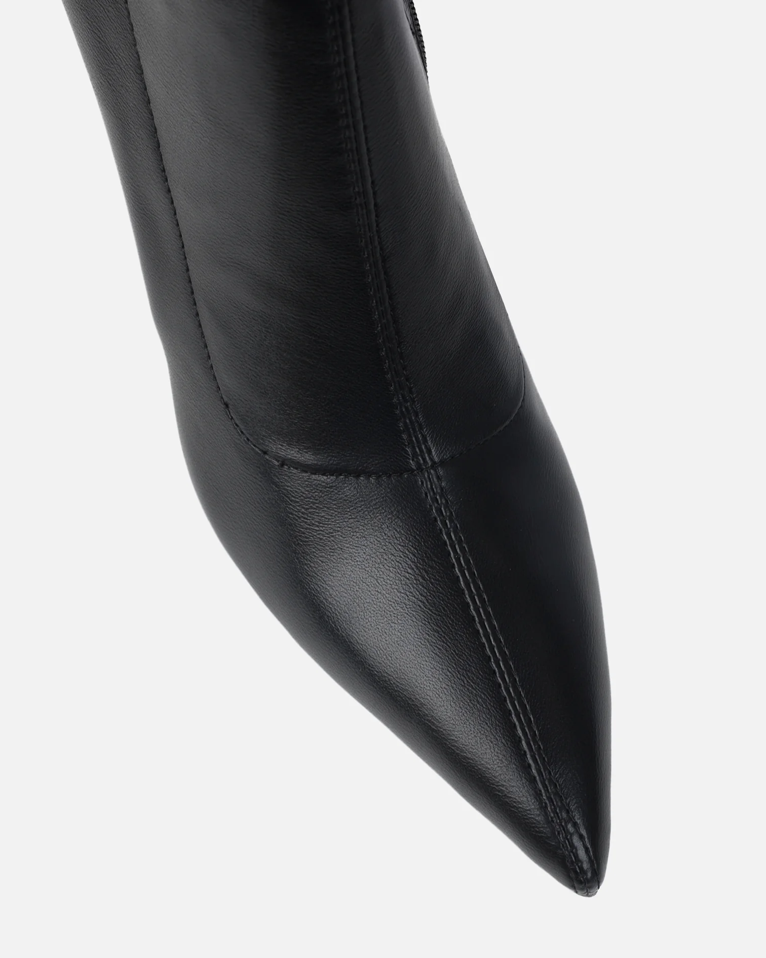 Vermont Black Stretch Over The Knee Boots - Image 4