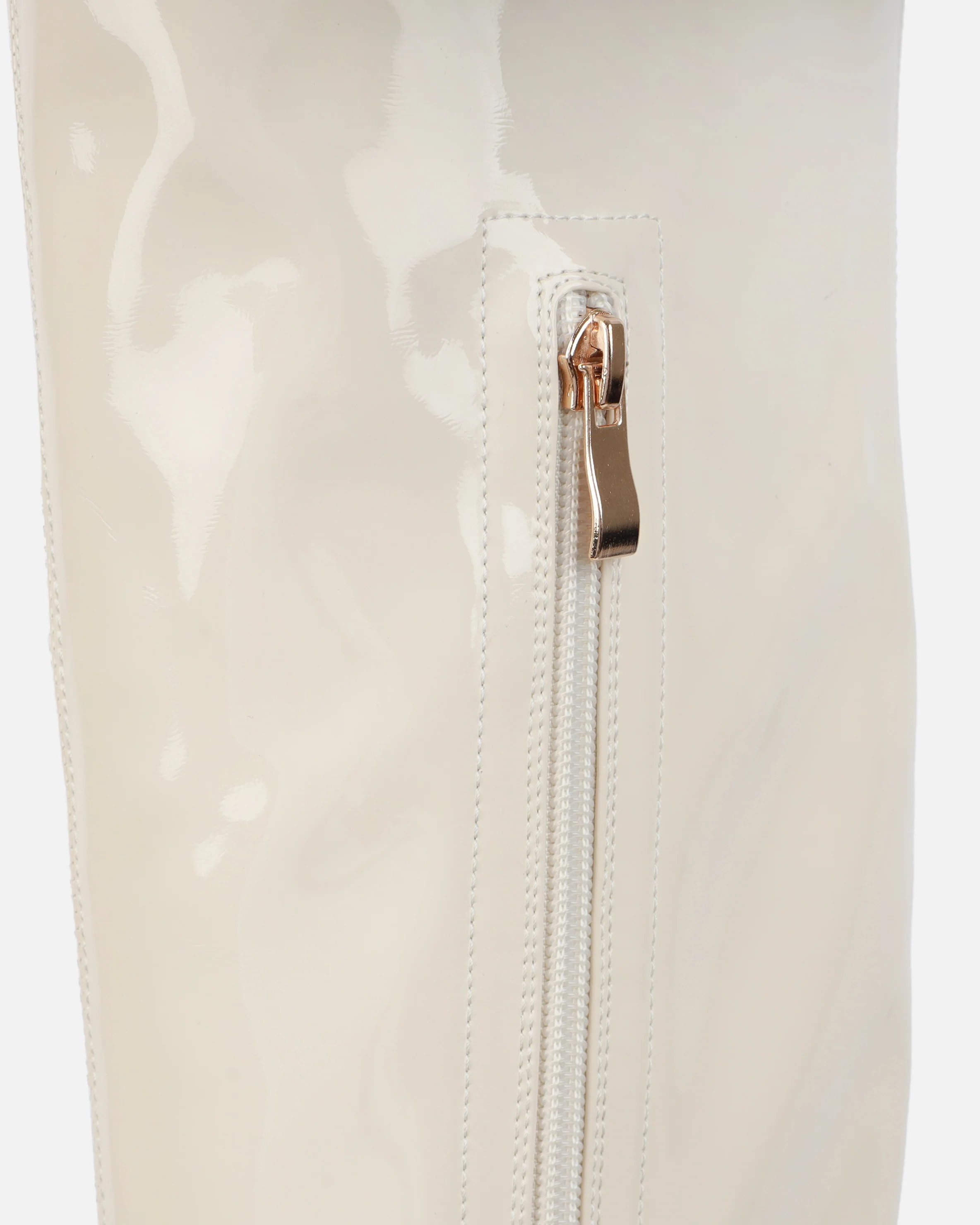 Vermont Stone Patent Stretch Over The Knee Boots - Image 3