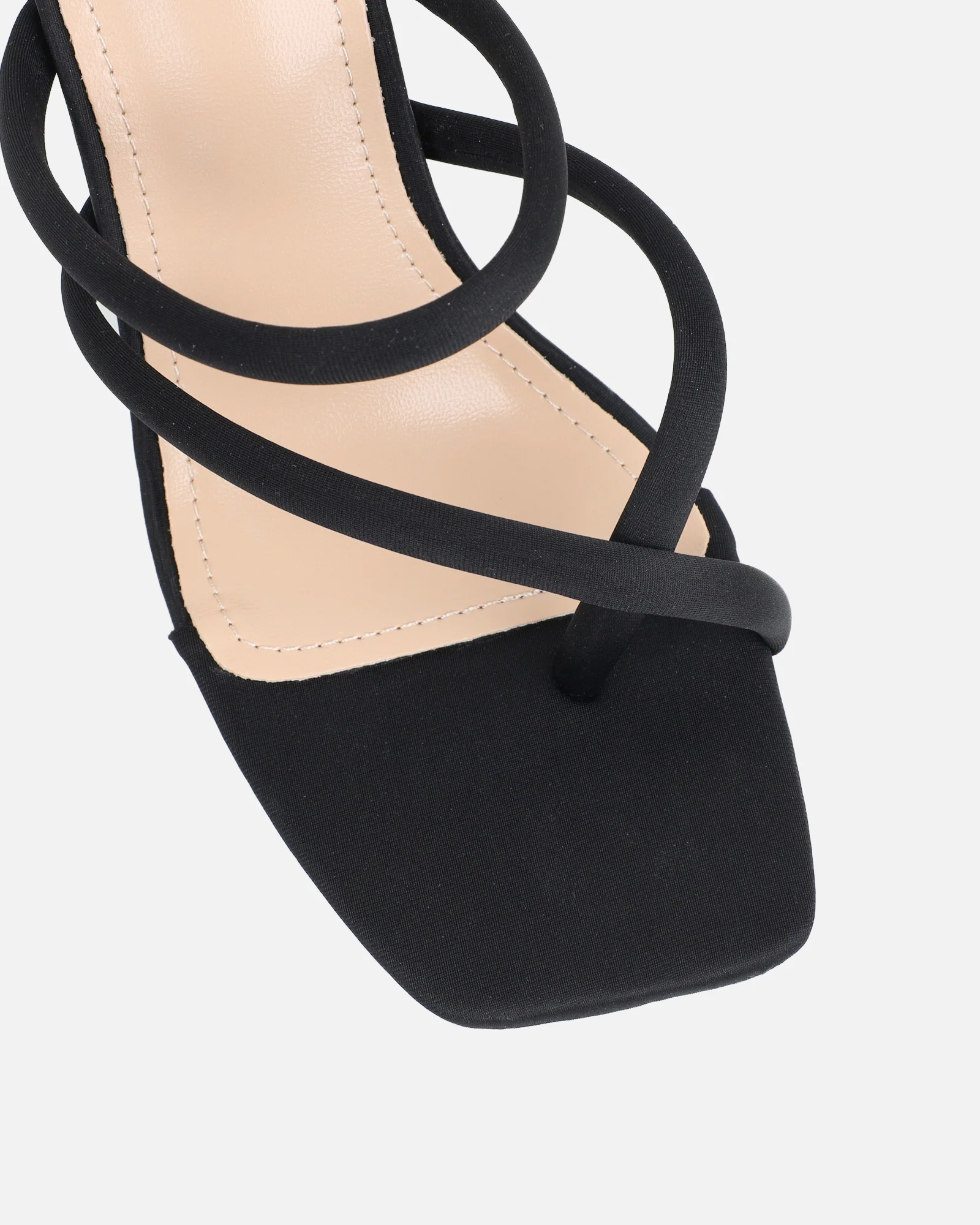 Wosha Black Lycra Mules - Image 4