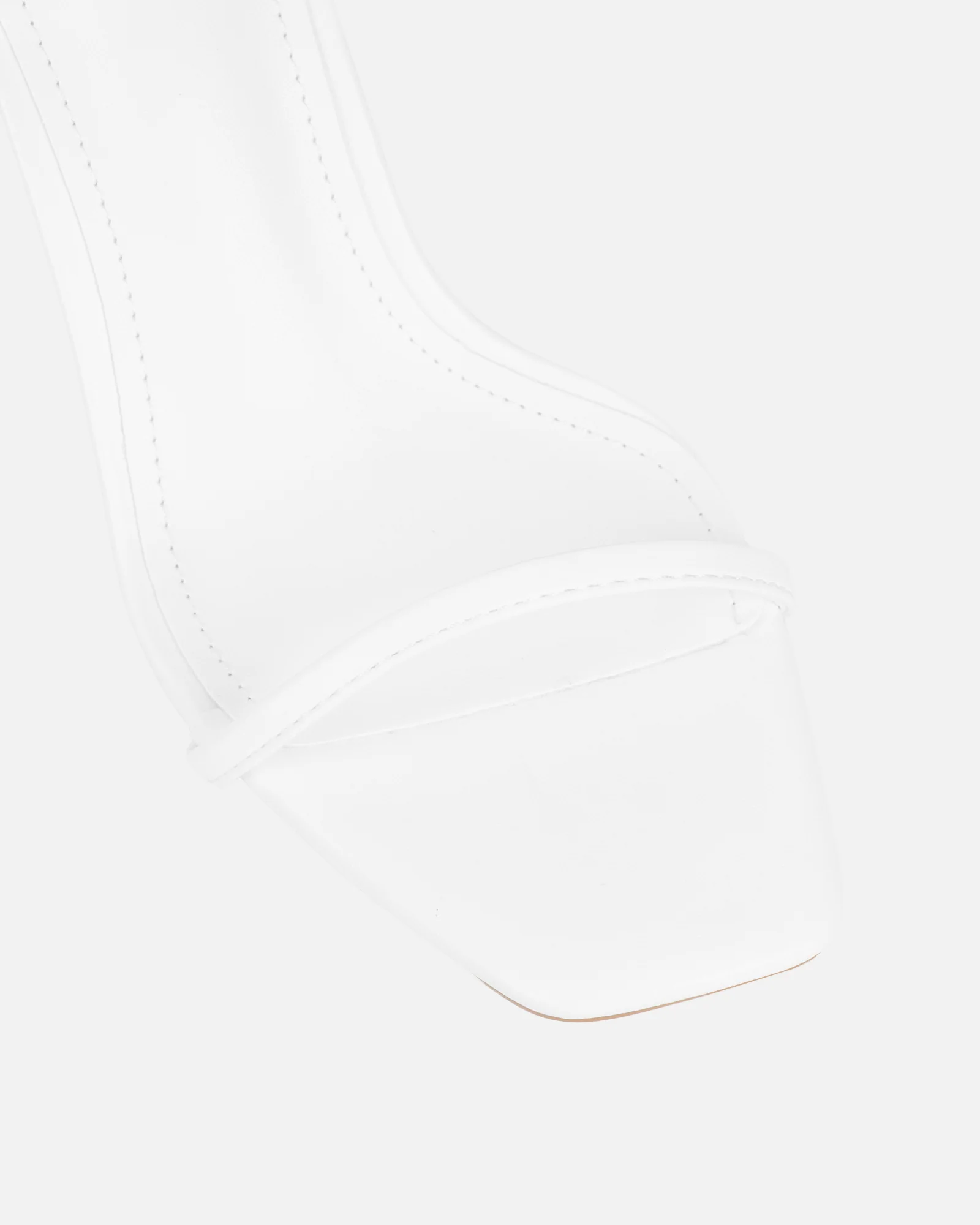Yesmina White Heeled Sandals - Image 4